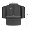 Child Car Seat Protector - Black - Image 2
