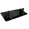 License Plate Bracket Fairlead Mount Black Truck and Jeep Bulldog Winch - Image 2