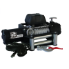 9,500 LB Winch 100 Ft Rope 5.5hp Series Wound Motor Roller Fairlead Bulldog Winch