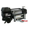 9,500 LB Winch 100 Ft Rope 5.5hp Series Wound Motor Roller Fairlead Bulldog Winch - Image 2