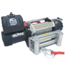 15,000 LB Truck Winch 80 Ft Rope Roller Fairlead Bulldog Winch