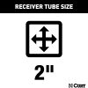CURT 13068 Class 3 Trailer Hitch, 2-Inch Receiver, Compatible with Select Honda Odyssey - Image 2