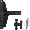BulletProof Hitches 2.5" Adjustable Extreme Duty (36,000lb Rating) Offset 4" & 6" Drop/Rise Trailer Hitch - Image 2