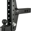 BulletProof Hitches 2.5" Adjustable Extreme Duty (36,000lb Rating) Offset 4" & 6" Drop/Rise Trailer Hitch