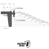 BULLETPROOF HITCHES 3.0" HEAVY DUTY 14? DROP/RISE BLP-HD3014 - Image 3