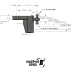Bulletproof Hitches 3.0? Extreme Duty 8" Drop or Rise Hitch ? ED308 - Image 3