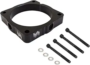 Snow Performance Nitrous Express SNO-40073 Throttle Body Spacer Injection Plate Incl. O-Ring Gasket/1/8 in. NPT Plug/Bolts/Washers Throttle Body Spacer Injection Plate