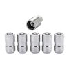 Chrome Cone Seat Wheel Lock Set (M14 x 1.5 Thread Size) – Set of 5 Locks and 1 Key - Image 3