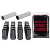 Black SplineDrive 5 Lug Wheel Installation Kit (M14 x 1.5 Thread Size); Set of 16 Lug Nuts, 1 Installation Tool, 4 Wheel Locks, 1 Key & Key Storage Pouch - Image 2