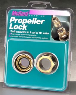 McGard 74053 Marine Propeller Lock Set (1-14 Thread Size) – Bravo III & Blackhawk – Set of 1