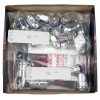 Chrome Bulge Style Cone Seat Wheel Installation Kit for 5 Lug Vehicles (M12 x 1.5 Thread Size); Set of 16 Lug Nuts, 4 Wheel Locks, 1 Key & 1 Key Storage Pouch - Image 2