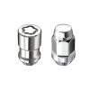 Jeep Wrangler 23-Piece Chrome Bulge Cone Seat Wheel Installation Kit (1/2-20 Thread Size); Set of 18 Lug Nuts, 5 Wheel Locks, 1 Key & 1 Key Storage Pouch - Image 2