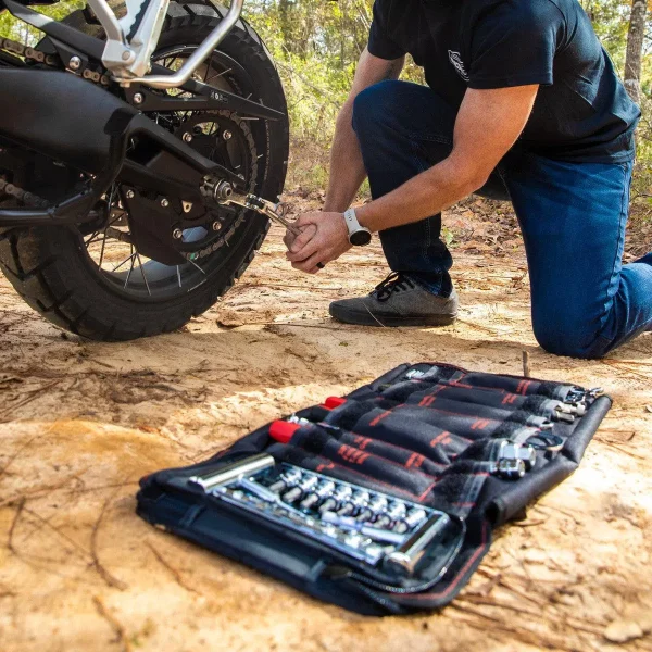 Adventure Motorcycle Roll | 40-Piece Metric Motorcycle Tool Kit - Image 2