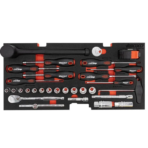 KartBox | 69-Piece Metric Karting 3-Drawer Hand Carry Tool Box - Image 5