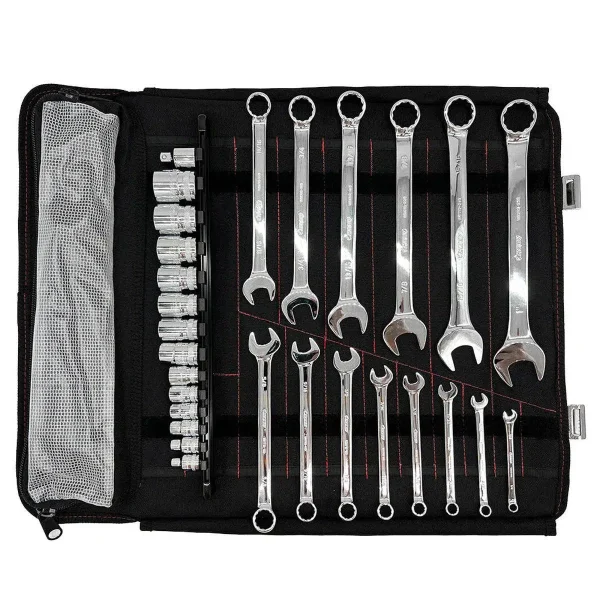 28-Piece SAE Tool Roll - Image 4